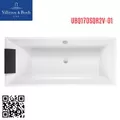 Bồn tắm hình chữ nhật 1.7m Villeroy Boch Squaro UBQ170SQR2V-01