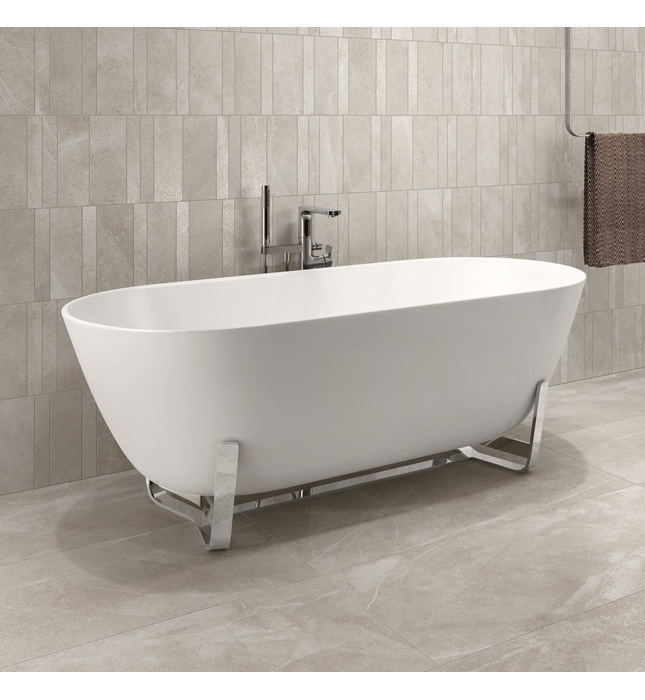 Bồn tắm đặt sàn 1.55m Villeroy Boch Antheus UBQ155ANH7F400V-RW