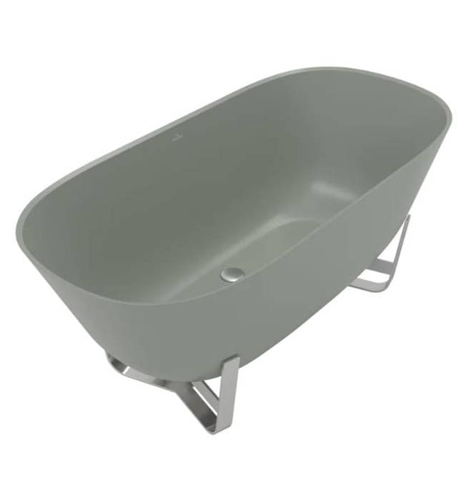 Bồn tắm đặt sàn 1.55m Villeroy Boch Antheus UBQ155ANH7F400V-R8