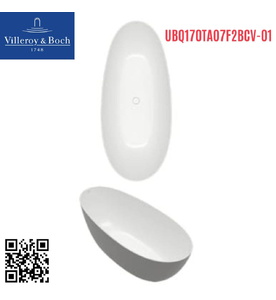 Bồn tắm đặt sàn 1.7m Villeroy Boch Antao UBQ170TAO7F2BCV-01