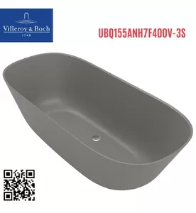 Bồn tắm đặt sàn 1.55m Villeroy Boch Antheus UBQ155ANH7F400V-3S
