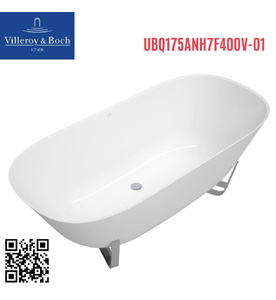 Bồn tắm đặt sàn 1.7m Villeroy Boch Antheus UBQ175ANH7F400V-01