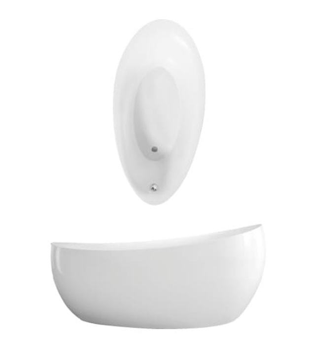 Bồn tắm đặt sàn 1.9m Villeroy Boch Aveo New Generation UBQ194AVE9W1V-01