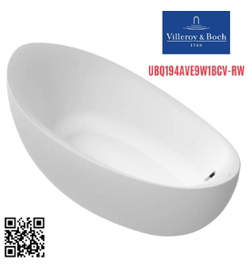 Bồn tắm đặt sàn 1.9m Villeroy Boch Aveo New Generation UBQ194AVE9W1BCV-RW
