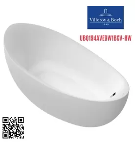 Bồn tắm đặt sàn 1.9m Villeroy Boch Aveo New Generation UBQ194AVE9W1BCV-RW
