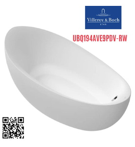 Bồn tắm đặt sàn 1.9m Villeroy Boch Aveo UBQ194AVE9PDV-RW