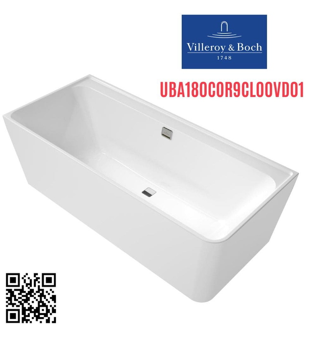 Bồn tắm đặt sàn 1.79m Villeroy Boch Collaro UBA180COR9CL00VD01