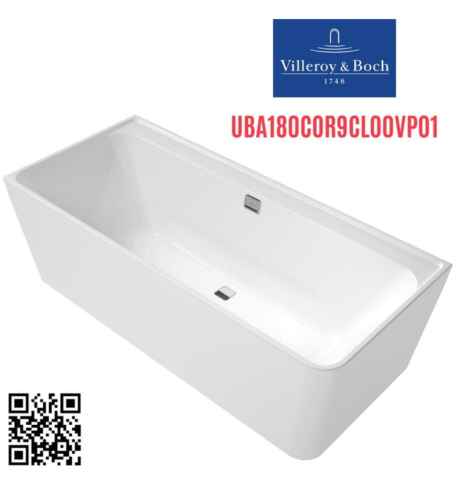 Bồn tắm đặt sàn 1.79m Villeroy Boch Collaro UBA180COR9CL00VP01