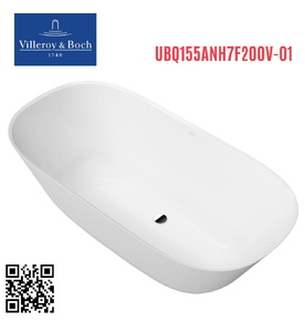 Bồn tắm đặt sàn 1.55m Villeroy Boch Theano UBQ155ANH7F200V-01