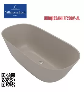 Bồn tắm đặt sàn 1.55m Villeroy-boch Theano UUBQ155ANH7F200V-AL