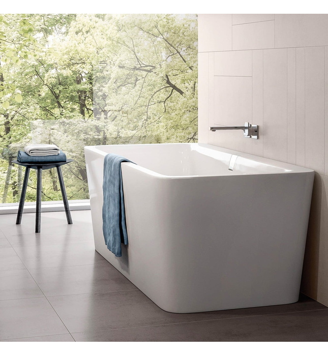 Bồn tắm đặt sàn 1.8m Villeroy-boch Squaro UBQ180SQE9W2V-RW