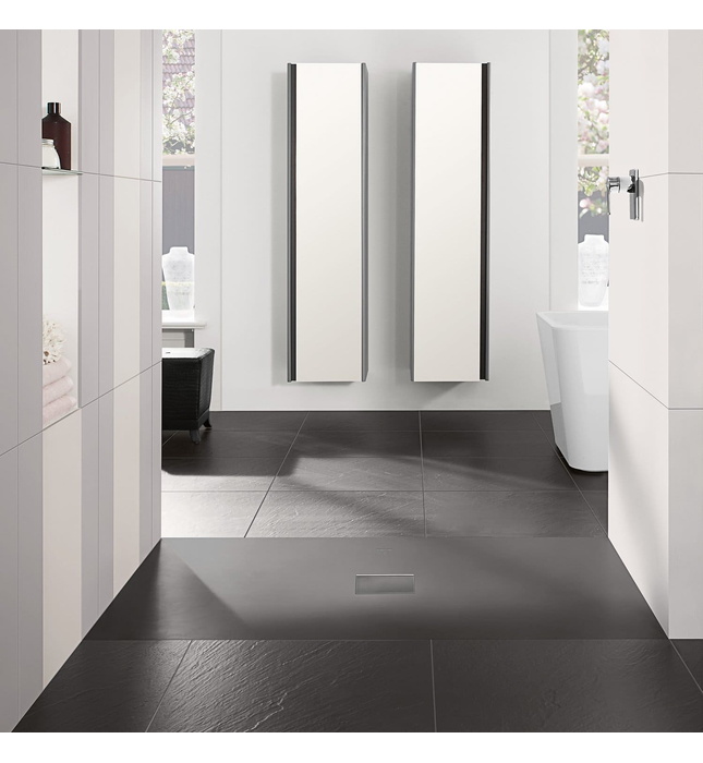 Khay Tắm Đứng Hình Chữ Nhật villeroy-boch Squaro UDQ1290SQI2V-1S