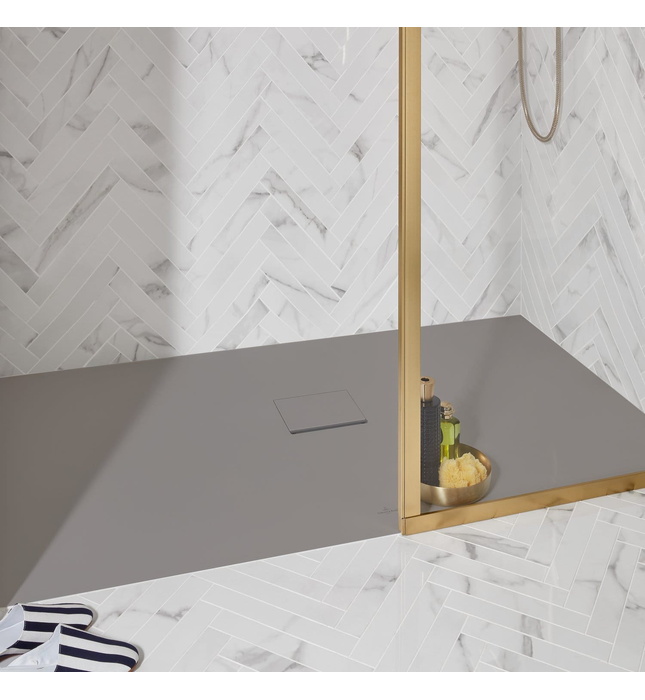 Khay Tắm Đứng Hình Chữ Nhật villeroy-boch Squaro UDQ1290SQI2V-3S