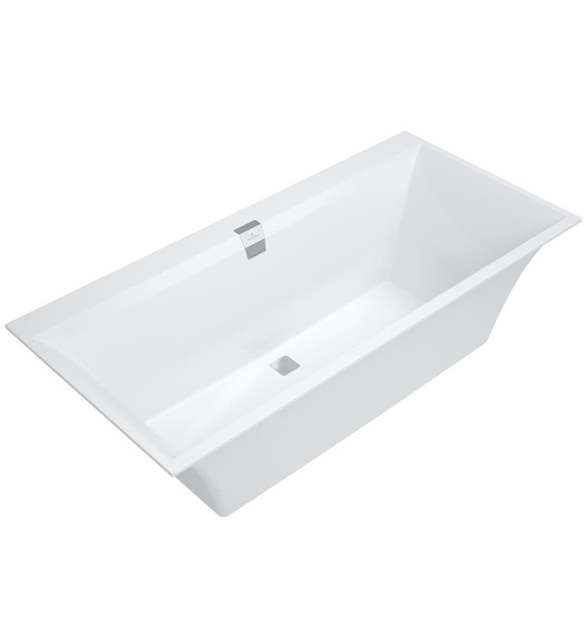 Bồn tắm đặt sàn 1.6m Villeroy Boch Squaro UBQ160SQE2DV-01