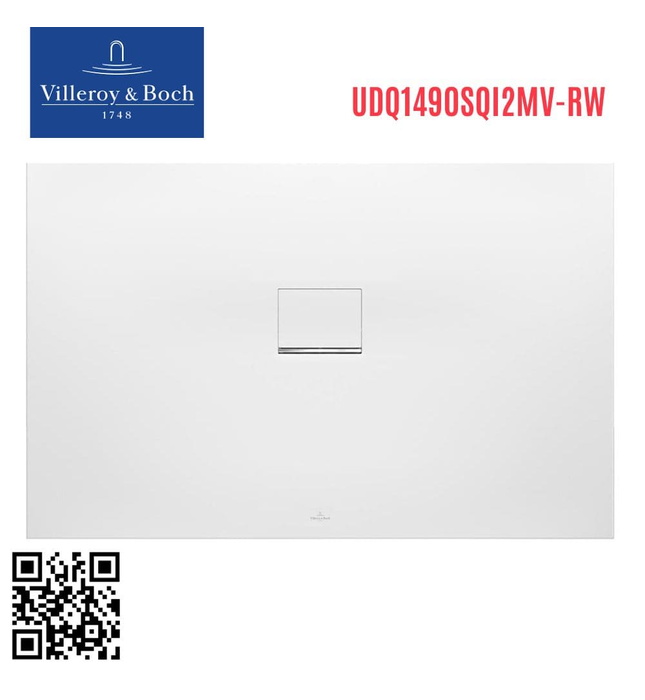 Khay Tắm Đứng villeroy-boch Squaro UDQ1490SQI2MV-RW