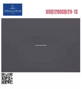 Khay Tắm Đứng Hình Chữ Nhật villeroy-boch Squaro UDQ1290SQI2V-1S