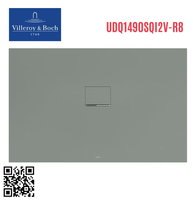 Khay Tắm Đứng villeroy-boch Squaro UDQ1490SQI2V-R8