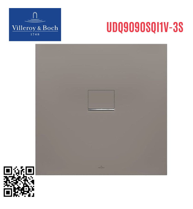 Khay Tắm Đứng villeroy-boch Squaro UDQ9090SQI1V-3S