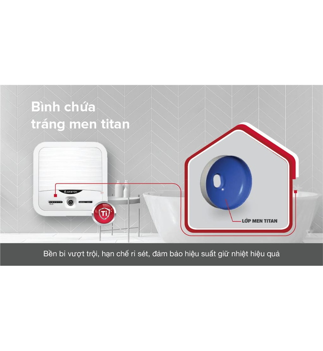 Bình nóng lạnh Ariston 30 lít ANDRIS2 30 LUX 2.5 FE