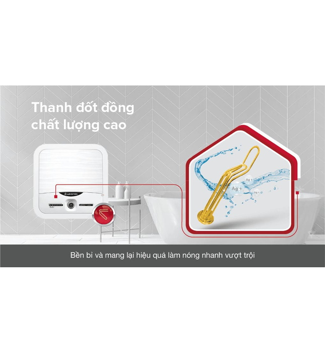 Bình nóng lạnh Ariston 30 lít ANDRIS2 30 LUX 2.5 FE