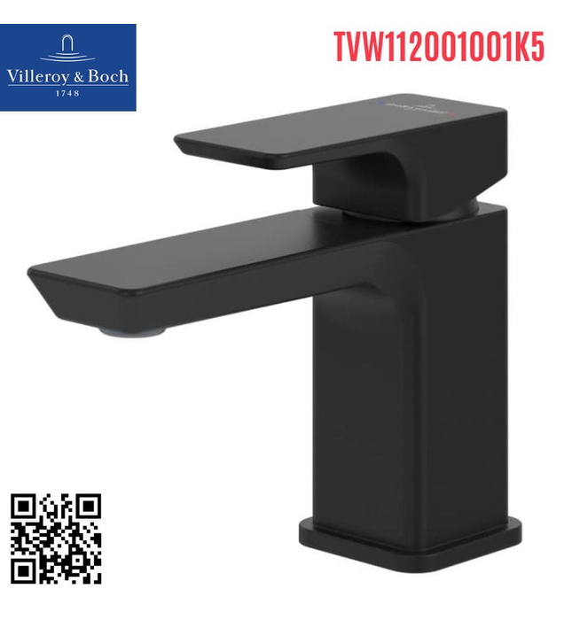 Vòi lavabo nóng lạnh Villeroy-boch Subway 3.0 TVW112001001K5