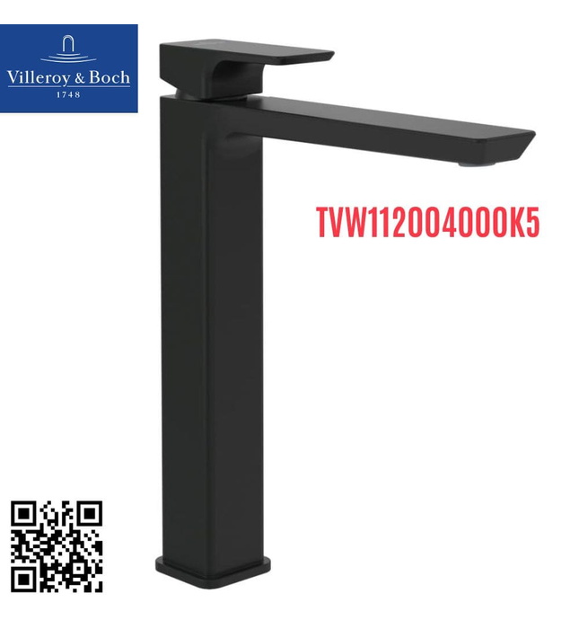 Vòi lavabo nóng lạnh Villeroy-boch Subway 3.0 TVW112004000K5