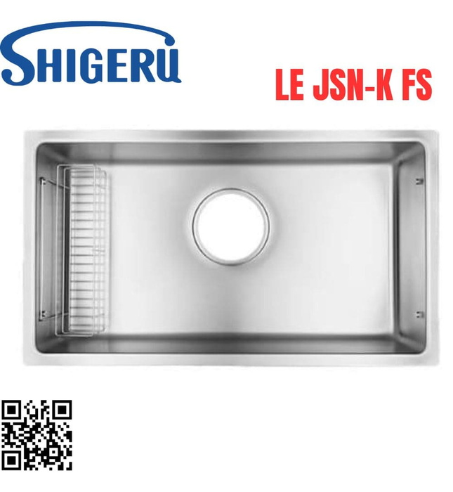 Chậu Rửa Bát 1 Hố Nhập Khẩu Nhật Bản Shigeru LE JSN-K FS 