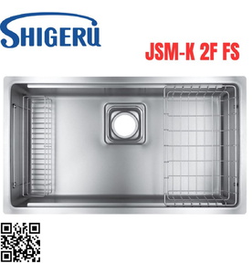 Chậu Rửa Bát 1 Hố Nhập Khẩu Nhật Bản Shigeru JSM-K 2F FS
