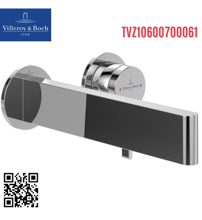 Vòi lavabo âm tường Villeroy-boch Loop & Friends TVZ10600700061