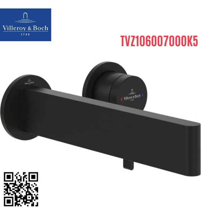 Vòi lavabo âm tường Villeroy-boch Loop & Friends TVZ106007000K5