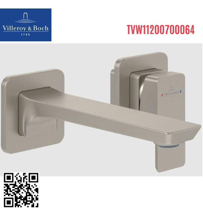 Vòi lavabo âm tường Villeroy-boch Subway 3.0 TVW11200700064