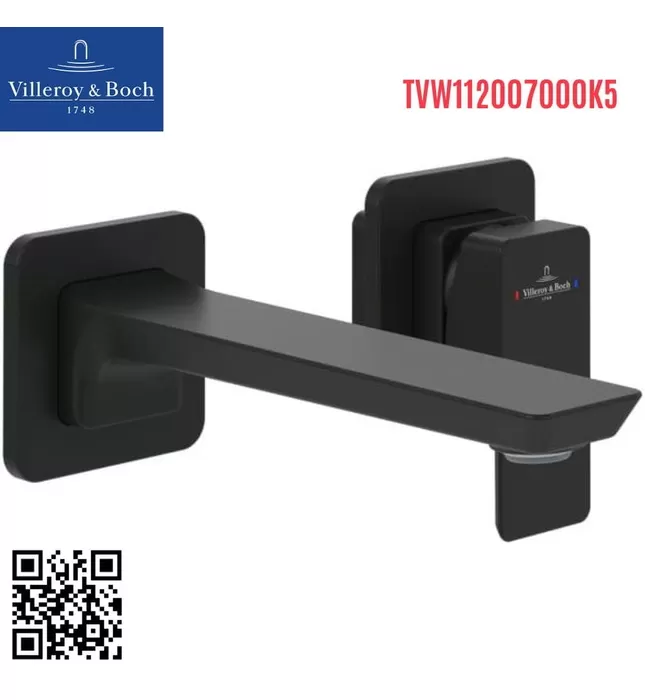 Vòi lavabo âm tường Villeroy-boch Subway 3.0 TVW112007000K5