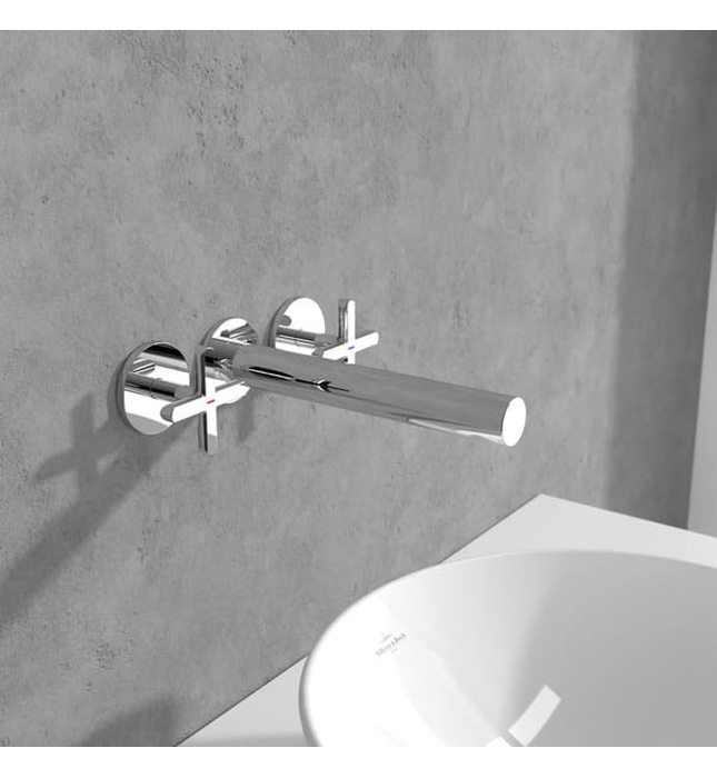 Vòi lavabo âm tường Villeroy-boch Loop & Friends TVZ10601200061