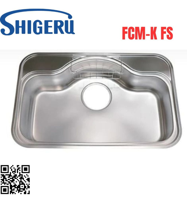 Chậu Rửa Bát 1 Hố Nhập Khẩu Nhật Bản Shigeru FCM-K FS