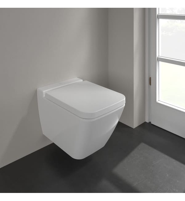 Bồn cầu treo tường Đức Villeroy Boch Finion 4664R0R1