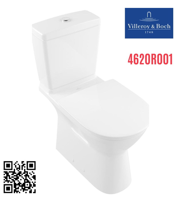 Bồn cầu 2 khối Đức Villeroy Boch ViCare 4620R001