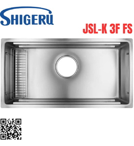 Chậu Rửa Bát 1 Hố Nhập Khẩu Nhật Bản Shigeru JSL-K 3F FS