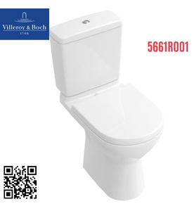 Bồn cầu 2 khối Đức Villeroy Boch O.novo 5661R001 