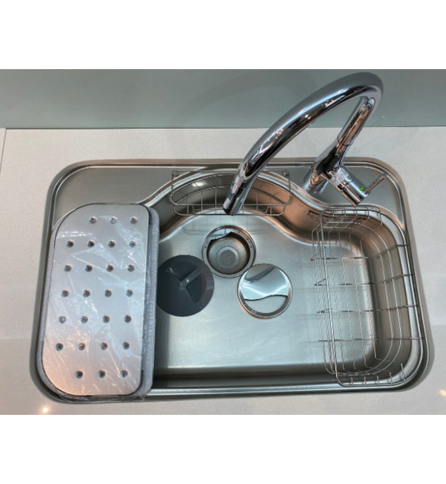 Chậu Rửa Bát 1 Hố Nhập Khẩu Nhật Bản Shigeru FCM-DK FS