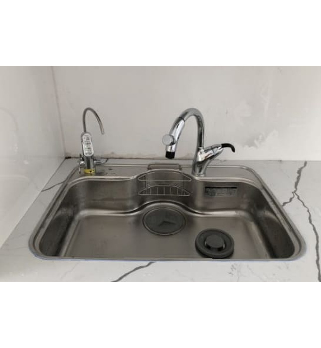 Chậu Rửa Bát 1 Hố Nhập Khẩu Nhật Bản Shigeru GB-K FS NE