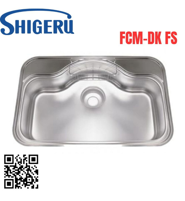 Chậu Rửa Bát 1 Hố Nhập Khẩu Nhật Bản Shigeru FCM-DK FS