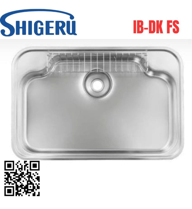 Chậu Rửa Bát 1 Hố Nhập Khẩu Nhật Bản Shigeru IB-DK FS