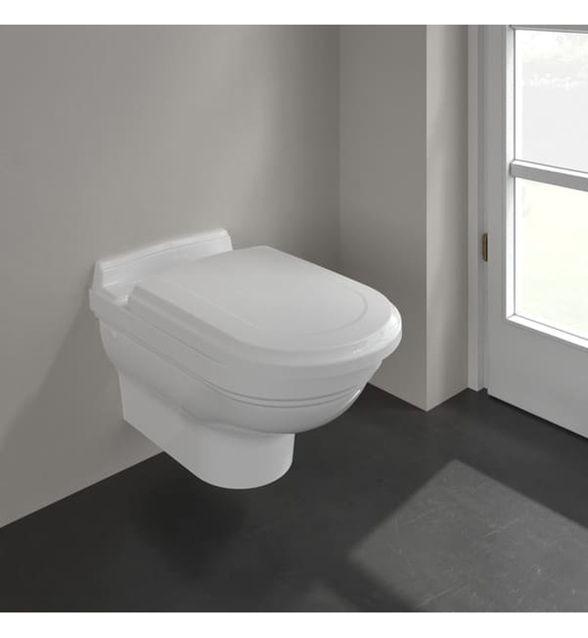 Bồn cầu treo tường Đức Villeroy Boch Hommage 6661B0R1