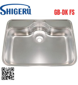 Chậu Rửa Bát 1 Hố Nhập Khẩu Nhật Bản Shigeru GB-DK FS