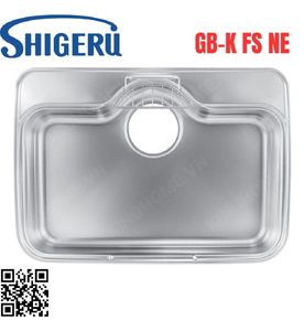 Chậu Rửa Bát 1 Hố Nhập Khẩu Nhật Bản Shigeru GB-K FS NE
