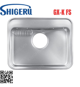 Chậu Rửa Bát 1 Hố Nhập Khẩu Nhật Bản Shigeru GX-K FS