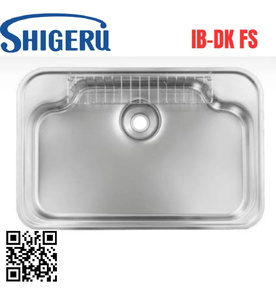 Chậu Rửa Bát 1 Hố Nhập Khẩu Nhật Bản Shigeru IB-DK FS