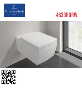 Bồn cầu treo tường Đức Villeroy Boch Memento 2.0 4633R0RW