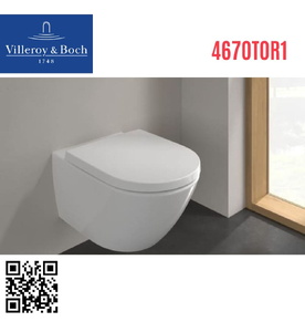 Bồn cầu treo tường Đức Villeroy Boch Subway 3.0 4670T0R1