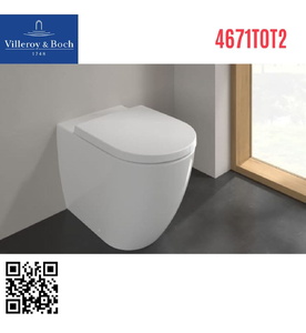 Bồn cầu nhập khẩu Đức Villeroy-Boch Subway 3.0 4671T0T2